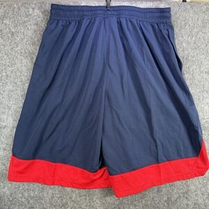 Nike Icon Basketball Shorts Men's 2XL Dri-FIT Navy Blue Red AJ3914 NWT